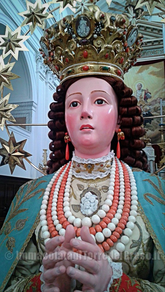 15 e 16 dicembre 2015 Venerazione dell'Immacolata nella Basilica di Santa Croce in Torre del Greco
