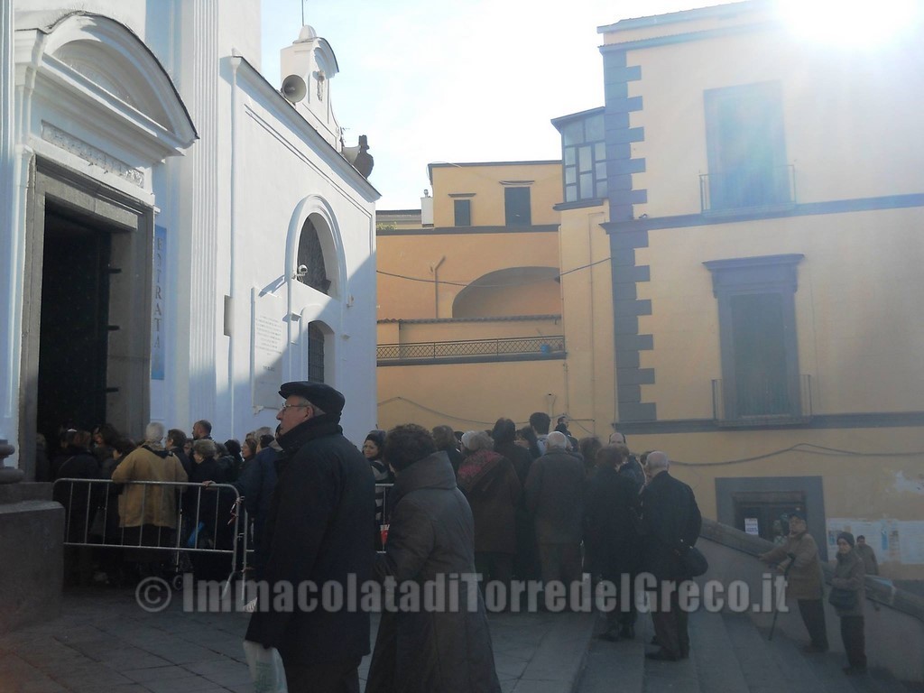 15 e 16 dicembre 2015 Venerazione dell'Immacolata nella Basilica di Santa Croce in Torre del Greco