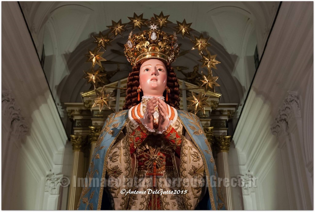 15 e 16 dicembre 2015 Venerazione dell'Immacolata nella Basilica di Santa Croce in Torre del Greco