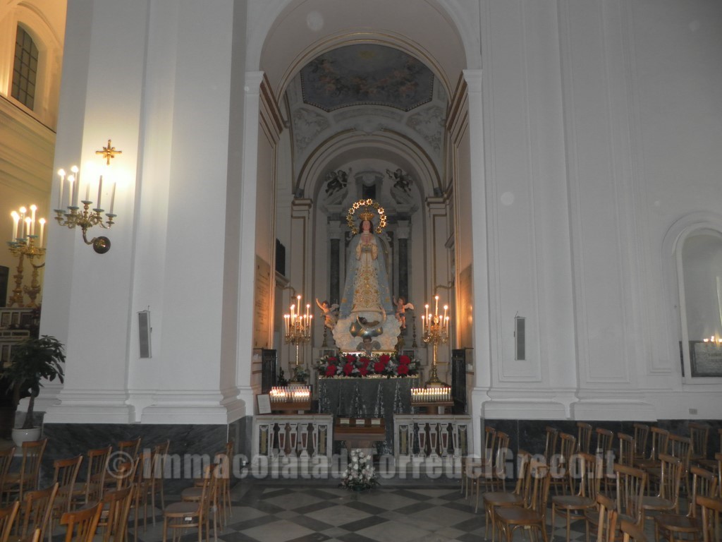 Dal 17-12-2015 Esposizione straordinaria dell'Immacolata nell'Anno Santo della Misericordia.