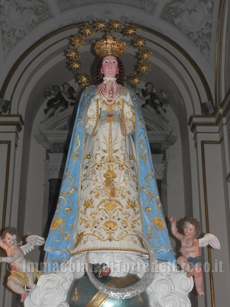 Dal 17-12-2015 Esposizione straordinaria dell'Immacolata nell'Anno Santo della Misericordia.